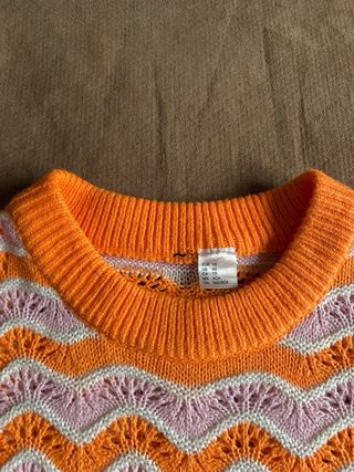 Jersey H&M ondas pastel Talla XS