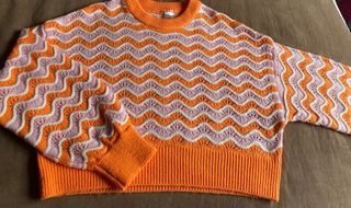 Jersey H&M ondas pastel Talla XS