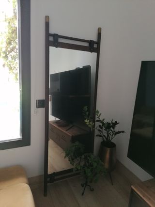 Espejo Westwing Madera y Metal