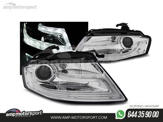 FAROS DELANTEROS LUZ DIURNA TUBE LIGHT PARA AUDI A4 B8