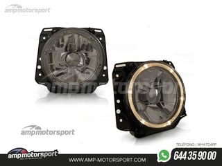 FAROS DELANTEROS OJOS DE ANGEL PARA VOLKSWAGEN GOLF MK2