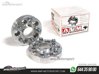 SEPARADORES DOBLE ANCLAJE AVM 31MM PARA NISSAN