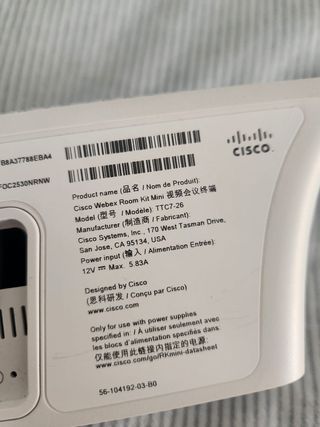 Cisco Webex Room Kit Mini Videoconferencia