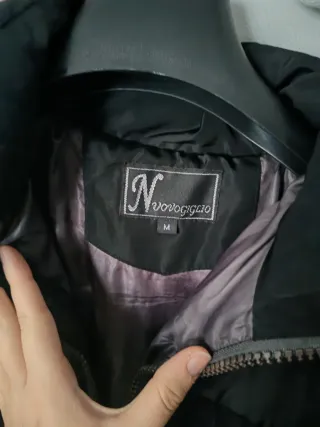 Chaquetón negro calentito