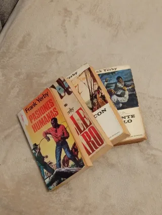 Lote libros de Frank yerby