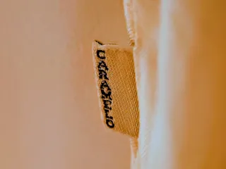 Americana- Blazer larga. Marca Caramelo Beige