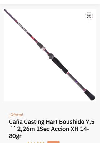 Caña Casting Hart Boushido