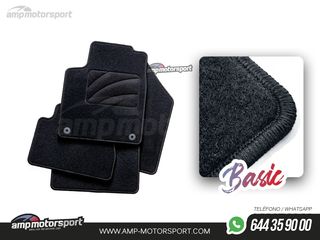 ALFOMBRAS DE MOQUETA BASIC NISSAN QASHQAI 2017--