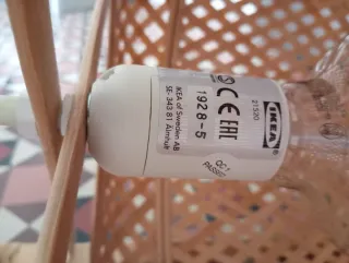 Lámpara bambú Ikea Iluminación tamizada✨ 65 cm