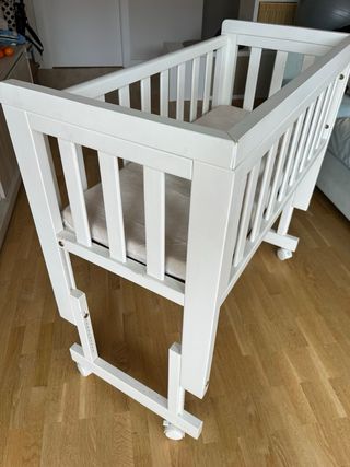 Minicuna colecho blanca