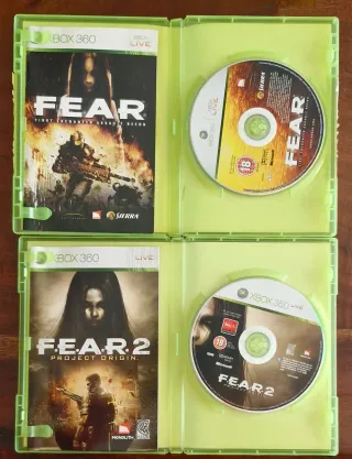 Lote 4 Juegos Xbox 360 F.E.A.R.