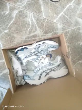 Zapatillas Asics Kayano 14 Plata/Blanco