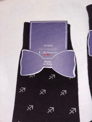 2CALZE NUOVE Uomo Cotone Marca”DANDY STREET”n40-45