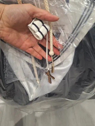 Traje comunión marinero azul y blanco