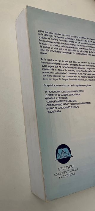 Libro Sistema de plataforma entramado de madera