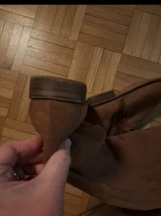 Stivali scamosciati marroni n°38