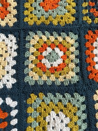 Borsa uncinetto granny squares