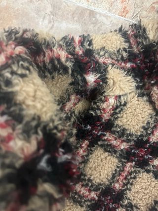 Abrigo pelo cuadros niña El Corte Inglés