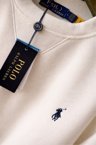 Sudadera Polo Ralph Lauren Blanca •Talla L