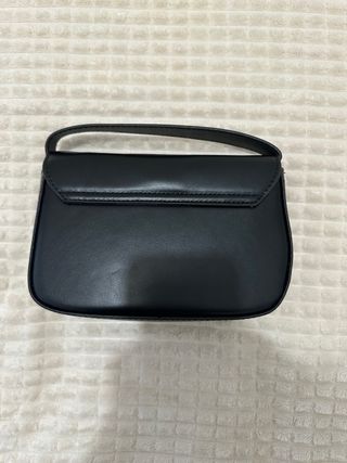 Borsa nera Diesel con logo ovale