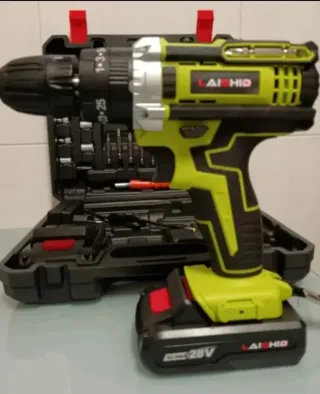 Taladro Atornillador Inalámbrico (2 Baterías)