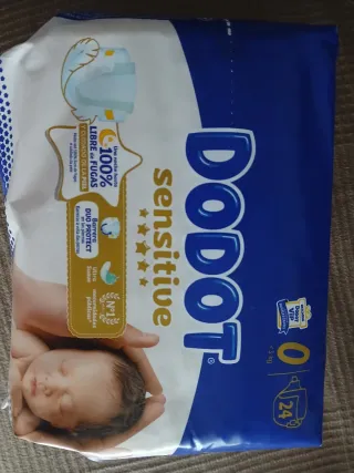 Dodot Sensitive Talla 0 - 24 unidades