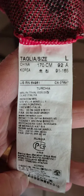 Maglione donna Sisley Vintage