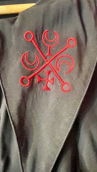 Camisa Killstar Negra con Cuello Peter Pan