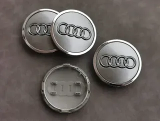 61mm Tapabujes Audi Tapas Centro Rueda Llantas