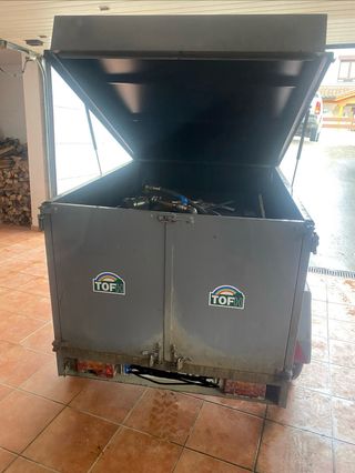 Remolque con depósito gasoil 500L