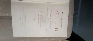 Libro antiguo Romancero del Cid