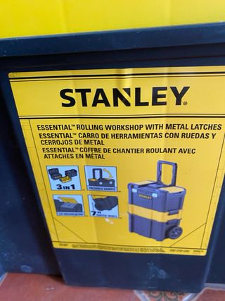 Caja de herramientas Stanley con ruedas