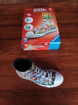 PUZZLE 3D ZAPATILLA EMOJI