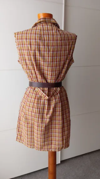 Vestido vintage. Mandil vintage. Delantal.