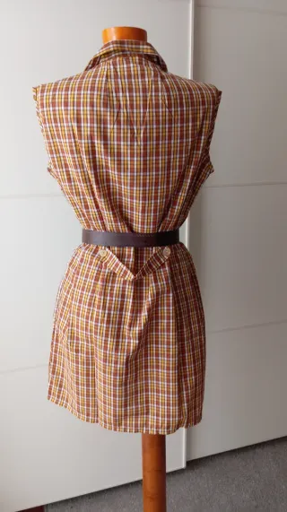 Vestido vintage. Mandil vintage. Delantal.