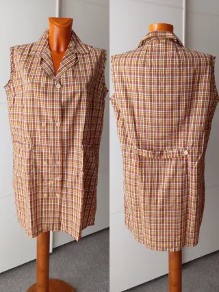 Vestido vintage. Mandil vintage. Delantal.