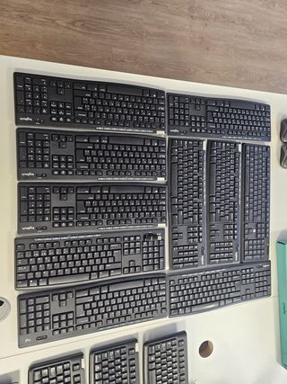 Lote Teclados Logitech Inalámbricos (Sin Receptor)