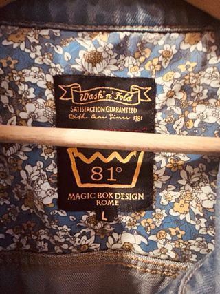 Chaleco Vaquero Hombre Azul