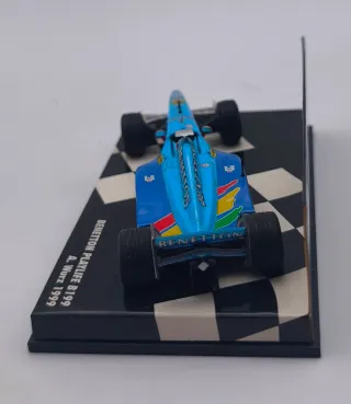 BENETTON PLAYLIFE B199 A. WURZ 1999 1:43 MINICHAMP