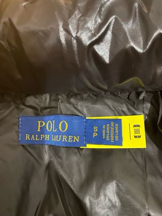 Chaqueta Polo Ralph Lauren Negra Talla S
