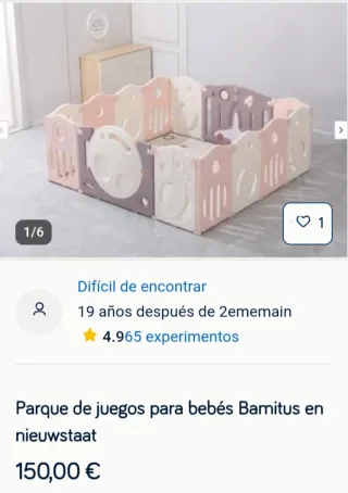 Corralito/Parque Infantil Bamitus