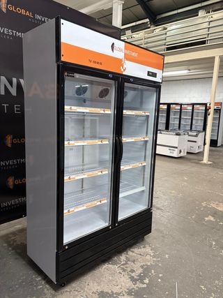 Nevera Expositora Bebidas 2 Puertas Nueva