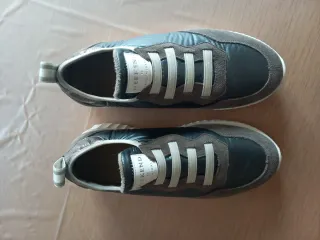 Zapatillas Pedro Miralles Concordia Gris y blanco