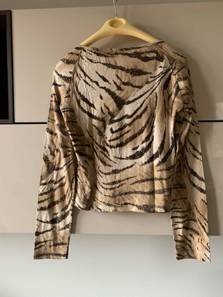 Marella top fantasia animalier tg S