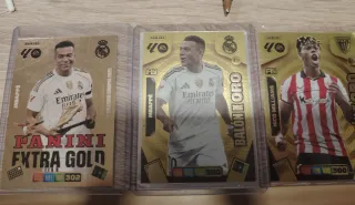 Panini Adrenalyn Balón de Oro Mbappé Nico Williams