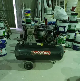 Einhell Compresor  2 HP,100L,de correa