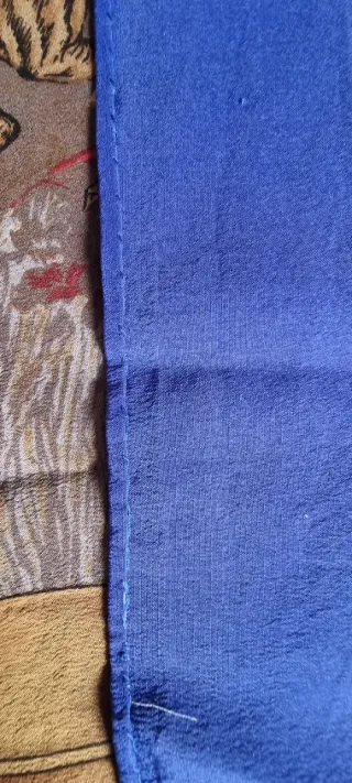 Foulard Hermès Paris blu e oro