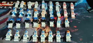 Lote Figuras LEGO Star Wars Soldados Clon