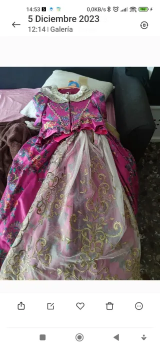 Traje de Fallera 8-10 años