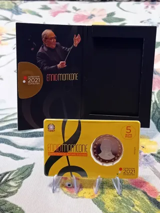 5 Euro Ennio Morricone Coincard 2021